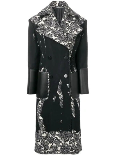 Shop Alexander Mcqueen Printed Double In Black