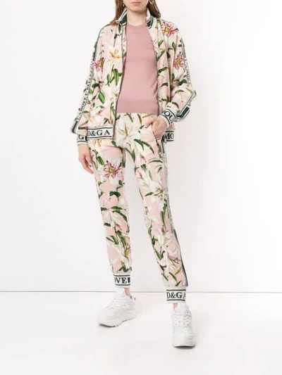 Shop Dolce & Gabbana Fein Gestricktes Top In Pink