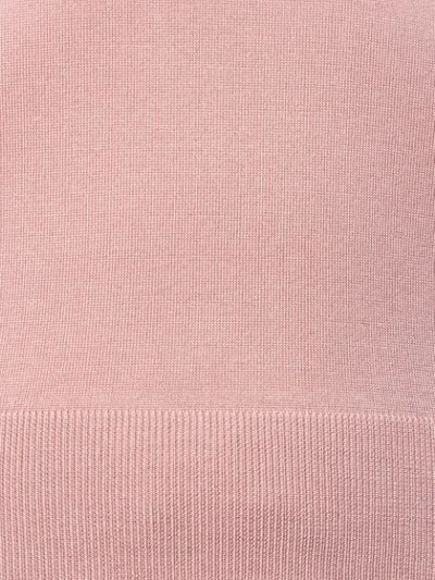 Shop Dolce & Gabbana Fein Gestricktes Top In Pink