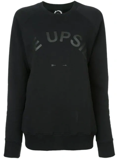 Shop The Upside Logo Sweatshirt - Black