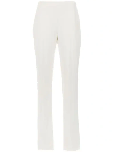 Shop Mara Mac Straight Trousers In White