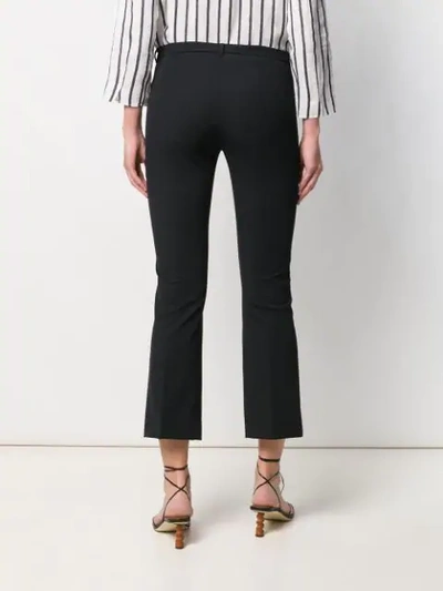 Shop Max Mara 's  Skinny Cropped Trousers - Blue