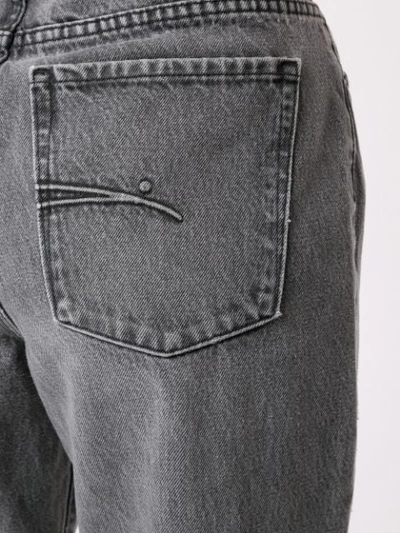 Shop Nobody Denim 'arlo' Jeans Mit Hohem Bund In Grey