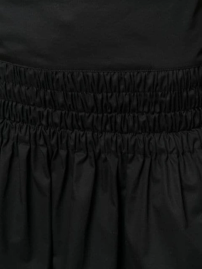 Shop Isabel Marant Étoile Elasticated Detail Skirt In Black