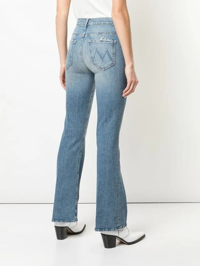 MOTHER BOOTCUT JEANS - 蓝色