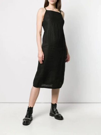 Shop Thom Krom Simple Dress In Black