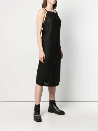 Shop Thom Krom Simple Dress In Black
