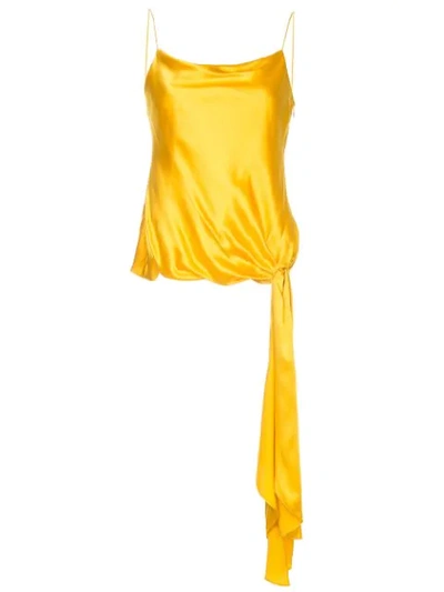 Shop Cinq À Sept Cinq A Sept Solid Ryder Cami Top - Yellow