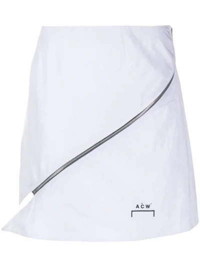 A-COLD-WALL* ASYMMETRIC SKIRT - 白色