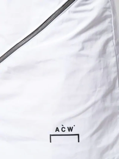 Shop A-cold-wall* Asymmetric Skirt In White