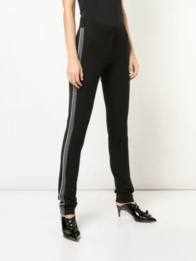 Shop Derek Lam Hanne Slim-fit Leggings In Black