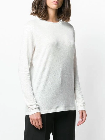 Shop Acne Studios Taline Long Sleeve T In White