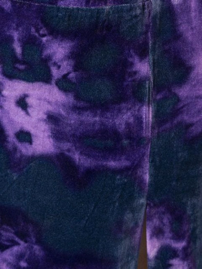 Shop Altuzarra Tie Dyed Skirt - Purple