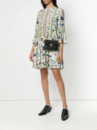 Shop Tory Burch All-over Print Dress In White
