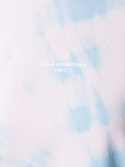 Shop Stella Mccartney Tie Dyed Hoodie In Pink