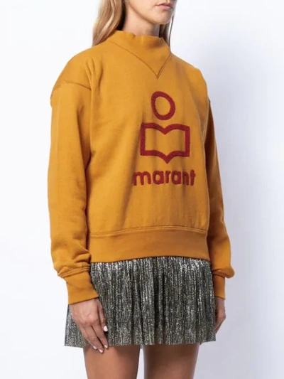 Shop Isabel Marant Étoile Moby Sweatshirt In Orange