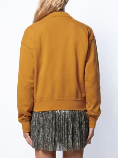 Shop Isabel Marant Étoile Moby Sweatshirt In Orange