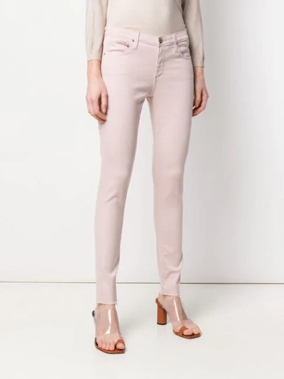 Shop Ag Skinny Jeans In Pink