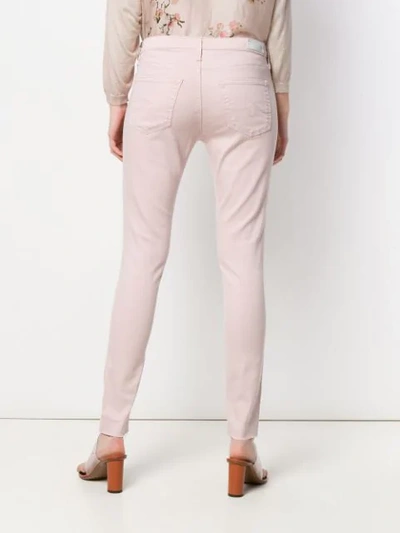 Shop Ag Skinny Jeans In Pink