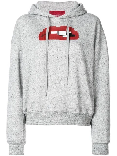 Shop Mostly Heard Rarely Seen 8-bit Anticipation Hoodie In Grey