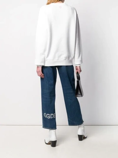 GOLDEN GOOSE DELUXE BRAND KIM WIDE-LEG JEANS - 蓝色