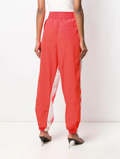 Shop Alexander Wang T Tapered Track Trousers In Orange