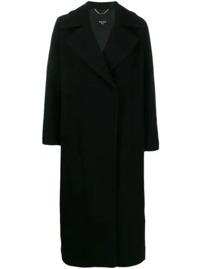 Shop Paltò Maxi Coat In Black