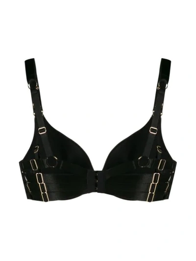 Shop Bordelle Push-up Bra In Black