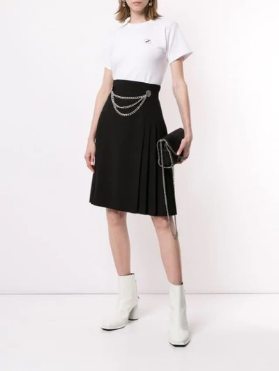 Shop We11 Done Coin Belt Skirt In Black