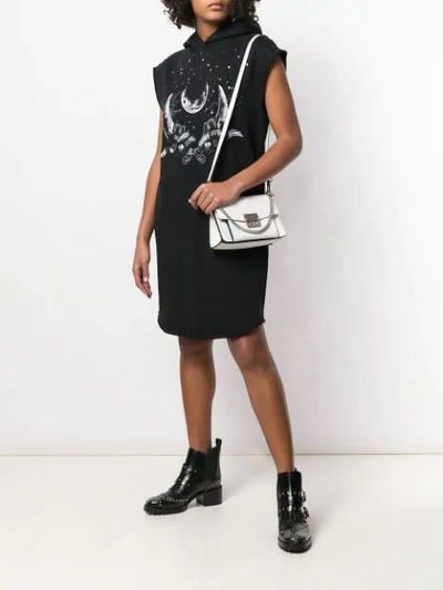 Shop Givenchy Printed T-shirt Dress In Black