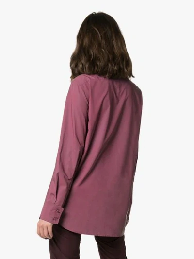 Shop Sies Marjan Iridescent Shirt In Purple