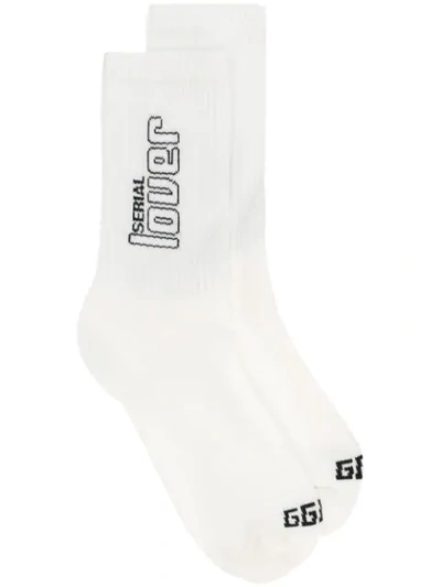 Shop Golden Goose Connie Socks In White