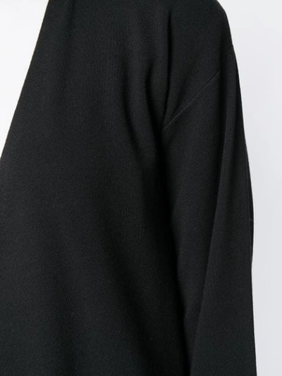 Shop Theory Wrap Long Cardigan In Black