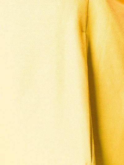 AMBUSH WAVES SLEEVELESS DRESS - 黄色