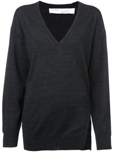 Shop Iro Aran Jumper In Black