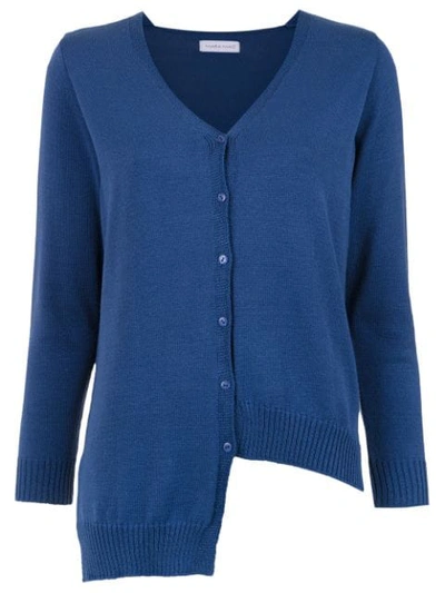 Shop Mara Mac Knit Cardigan In Blue