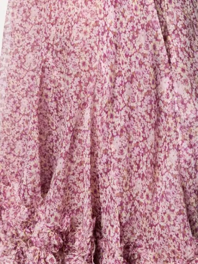Shop Stella Mccartney Floral-print Mini Skirt In Pink