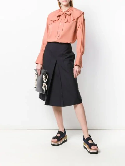 Shop 3.1 Phillip Lim / フィリップ リム Pussybow Blouse In Orange