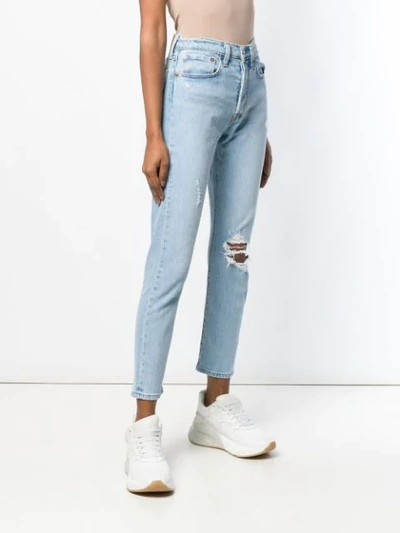 Shop Levi's 501 Skinny Jeans In Blue