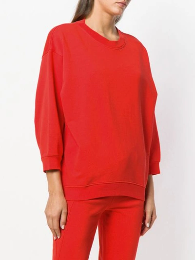 Shop Humanoid Conda Sweatshirt In Red