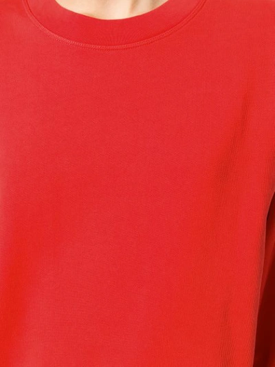 Shop Humanoid Conda Sweatshirt In Red