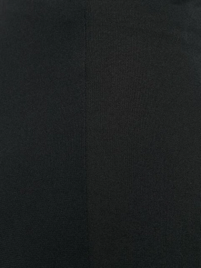 Shop Emilio Pucci Macramé Fringed Hem Trousers In Black