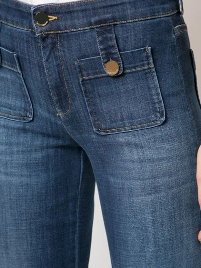 Shop L'autre Chose High-waist Flared Jeans In Denim