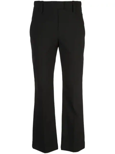 Shop Brunello Cucinelli High-waisted Pleated Trousers In Black