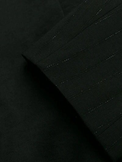 Shop Pinko Glitter Detail Blazer In Black