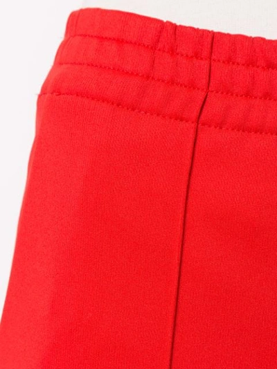 Shop Joseph Straight-leg Track Pants In Red