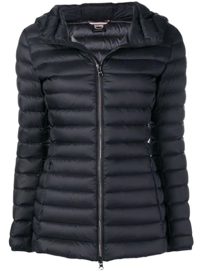 Shop Colmar Hooded Puffer Jacket In Black