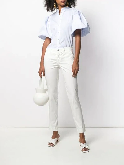 Shop Berwich Laura 67 Trousers In White