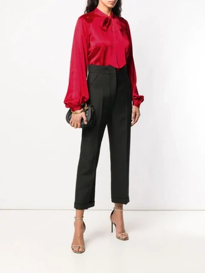 Shop Temperley London Betty Blouse - Red