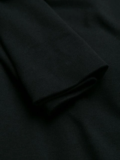 Shop Stella Mccartney Polka Dot Mini Dress In Black